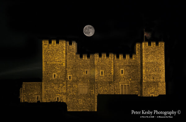 Dover Castle - Full Moon