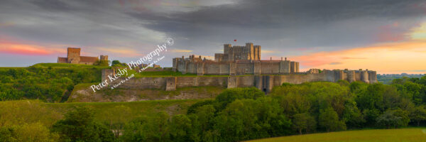 Dover Castle - Pleasing Subtle Sunset