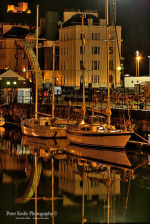 Wellington Dock - Harbour House - Night