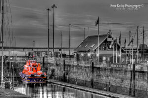 RNLI - Dover Lifeboat - Colour Popped