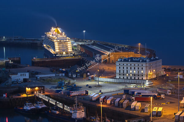 Western Docks - Dover By Night