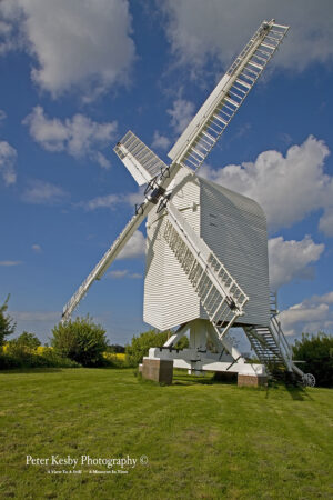 Chillenden Windmill - Up Close