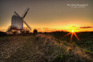Chillenden Windmill - Sunset - #4