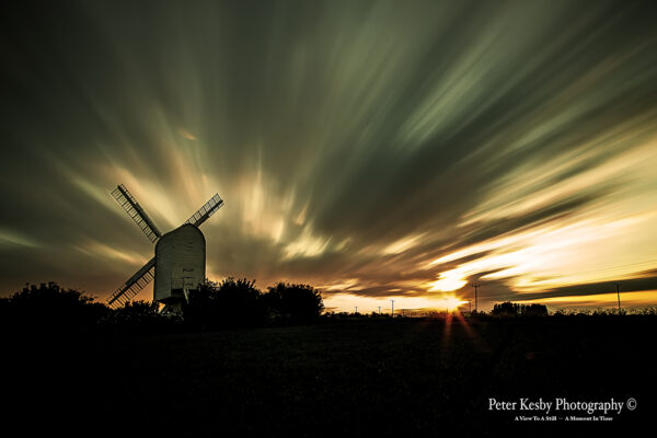 Chillenden Windmill - Sunset - #1