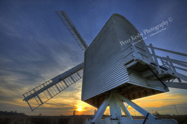 Chillenden Windmill - Sunset- #7