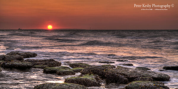 Reculver - Sunset - Panoramic