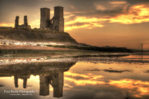 Reculver Towers - Reflection - #1
