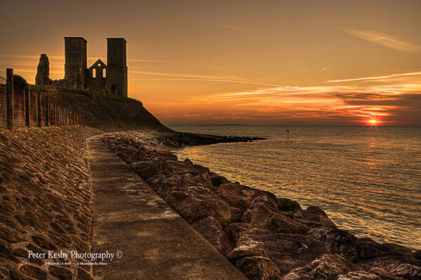 Reculver Towers - Sunset - #2
