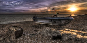 Hythe - Fishing Boat - Sunset - #1