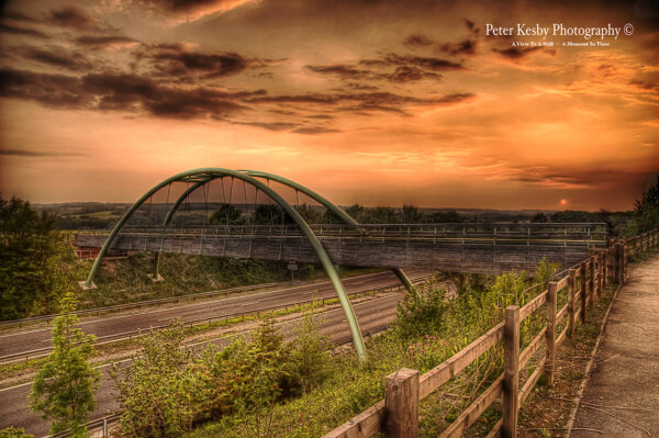 Bridle Way Bridge - Sunset