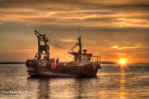 Fishing Boat - Whitstable - Sunset - #1