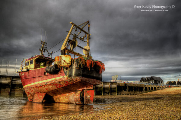 Low Tide - Fishing Boat - Whitstable