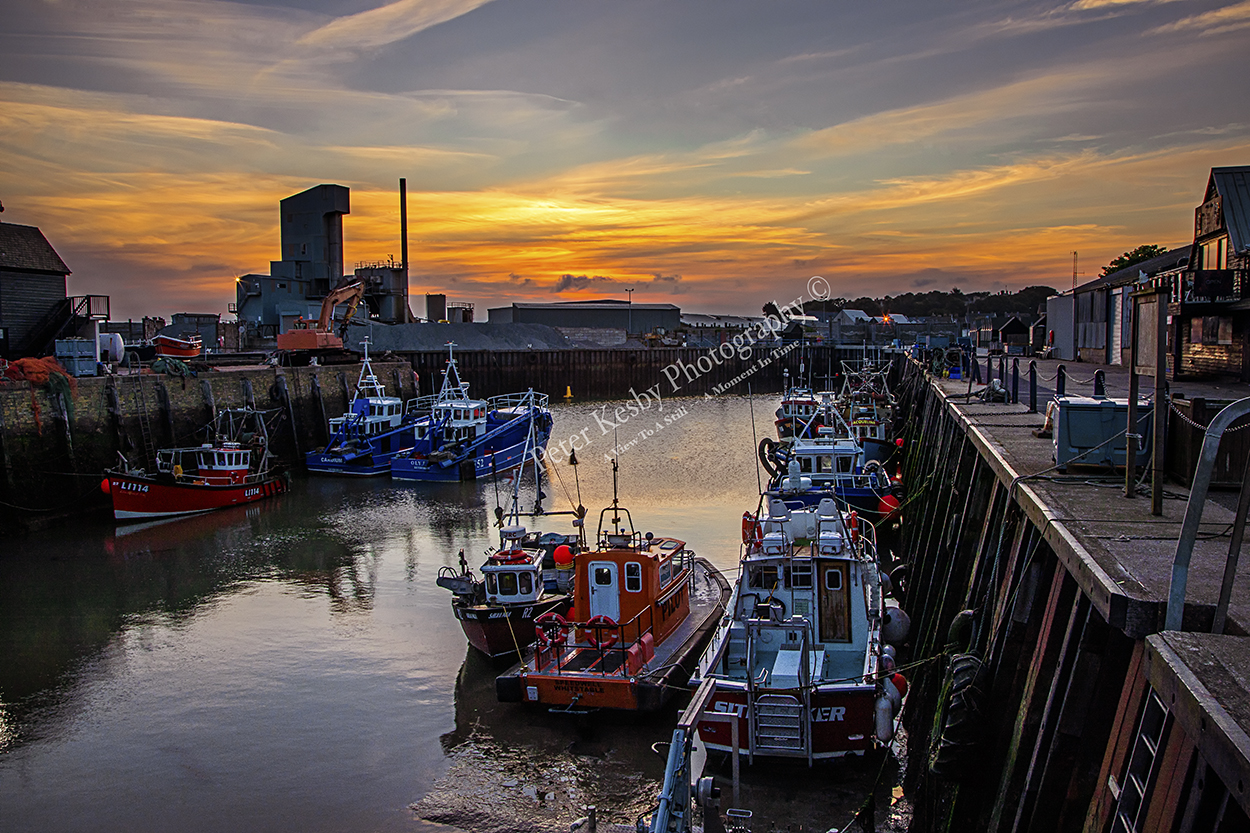 Whitstable Harbour Sunrise Peter Kesby Photography